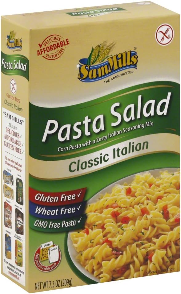 SAM MILLS PASTA SALAD GFWF CLSC ITA, 7.2 OZ