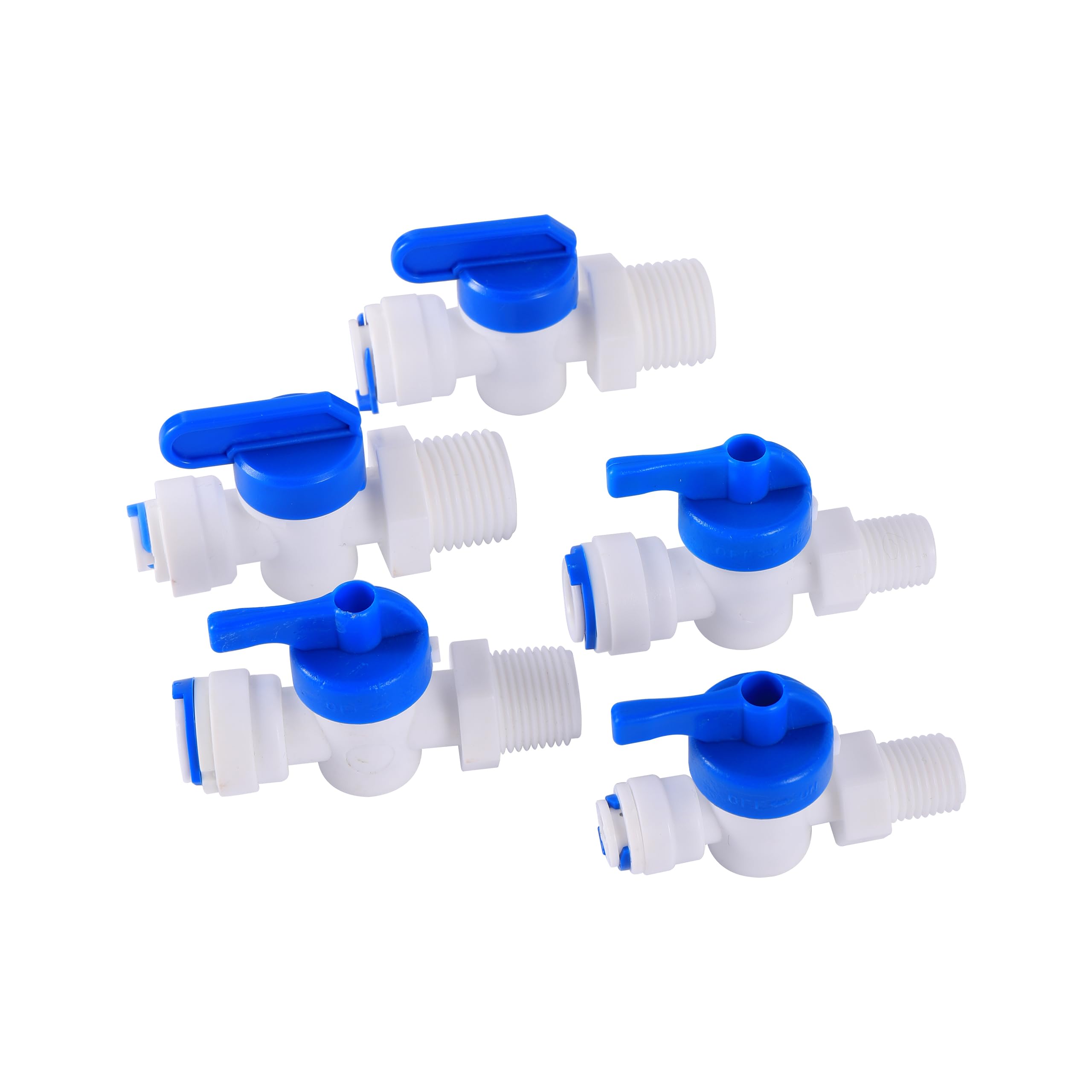 OD 1/2" 1/4" 3/8" connessione rapida a pressione per irrigazione giardino prato RO acqua sistema osmosi inversa 1 pezzo (2311)