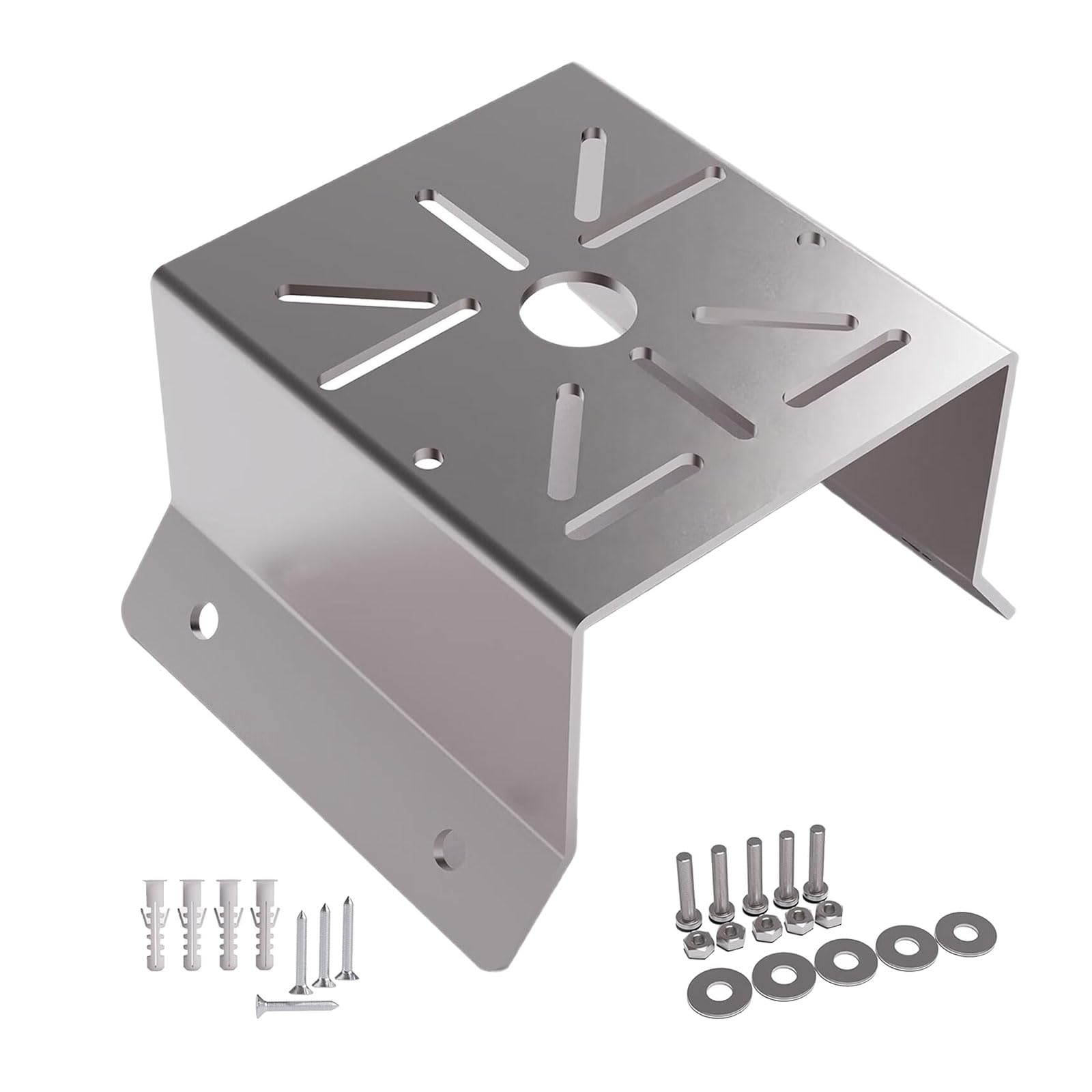 Strength Camera Corner Mount Bracket Holder for Secure Outdoor Surveillances Equipment Commercial Lighting Fixtures Outdoor Corner Bracket for Surveillances Cameras