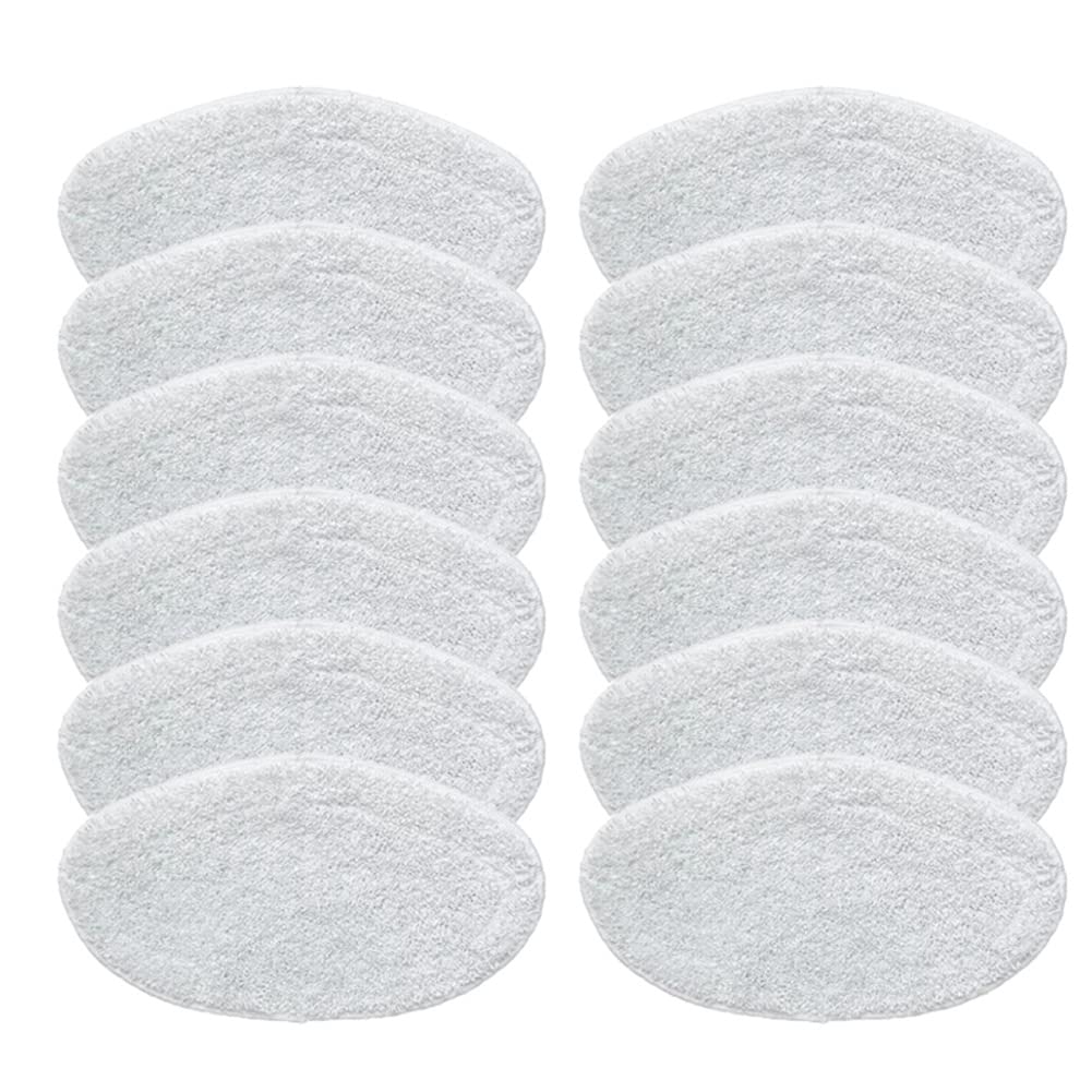 Chiffons lavables en microfibre absorption maximale pour nettoyeur vapeur x12