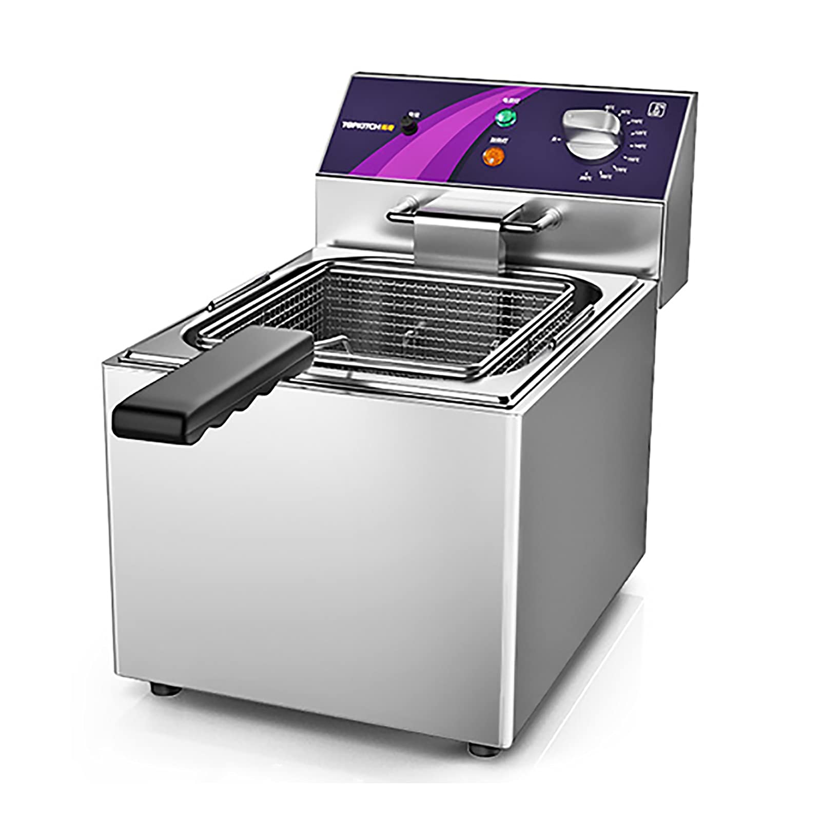 Friteuse électrique commerciale pour restaurant snack et food truck