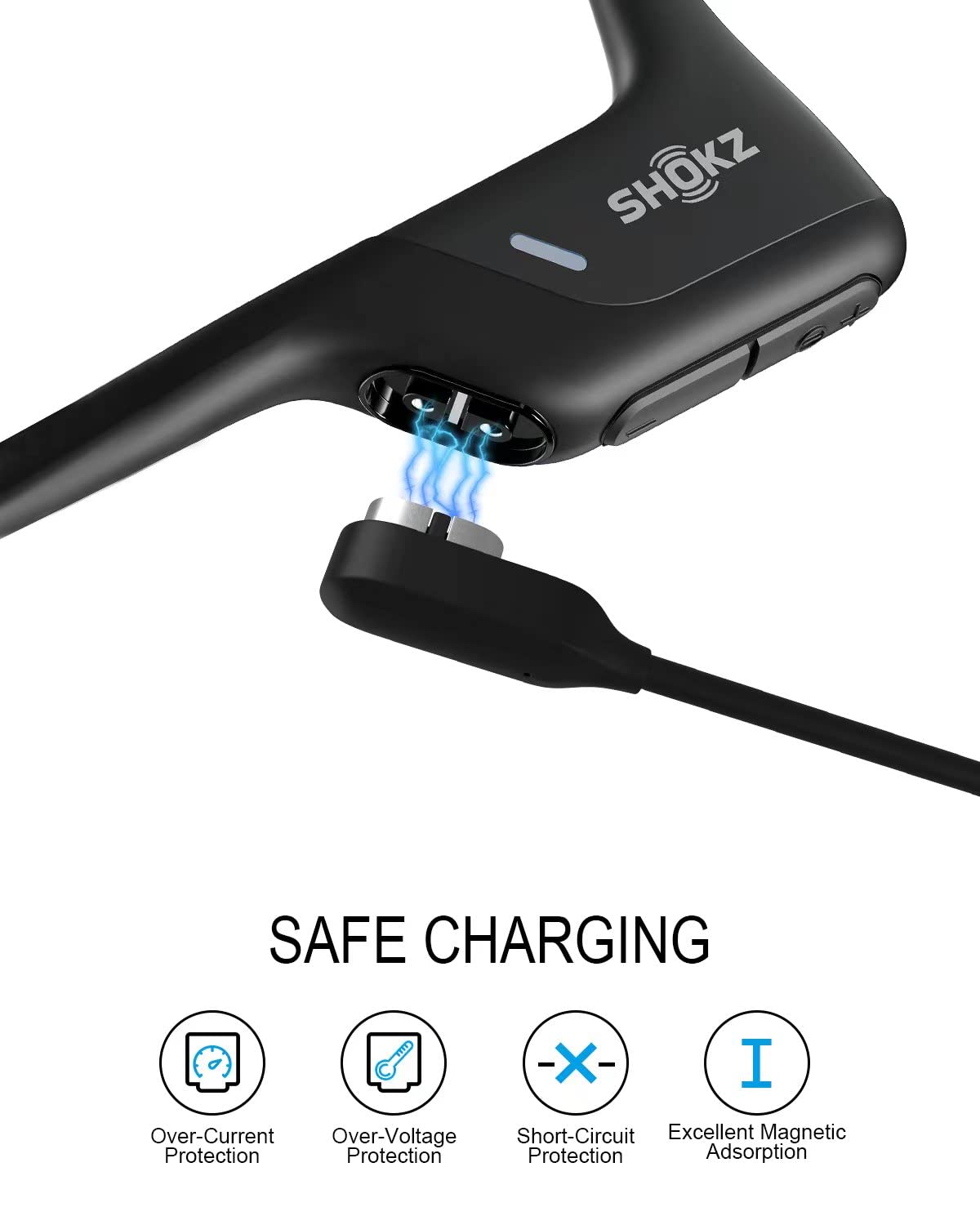 Connettore Caricabatterie Magnetico Cavo Di Alimentazione USB - Foto 8