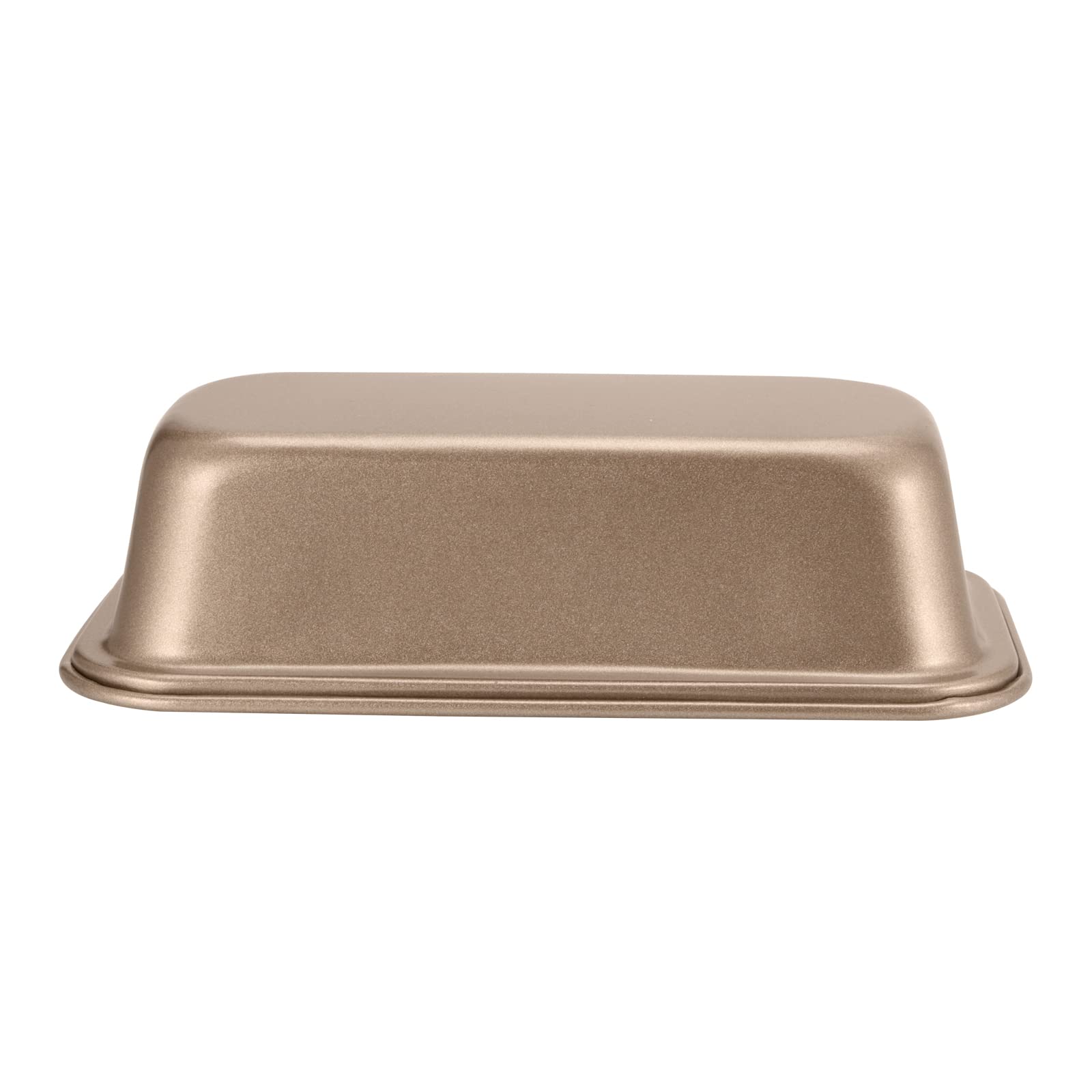JAPCHET Confezione da 10 mini teglie antiaderenti per pane da 15,6 x 8,5 cm, teglie rettangolari per forno