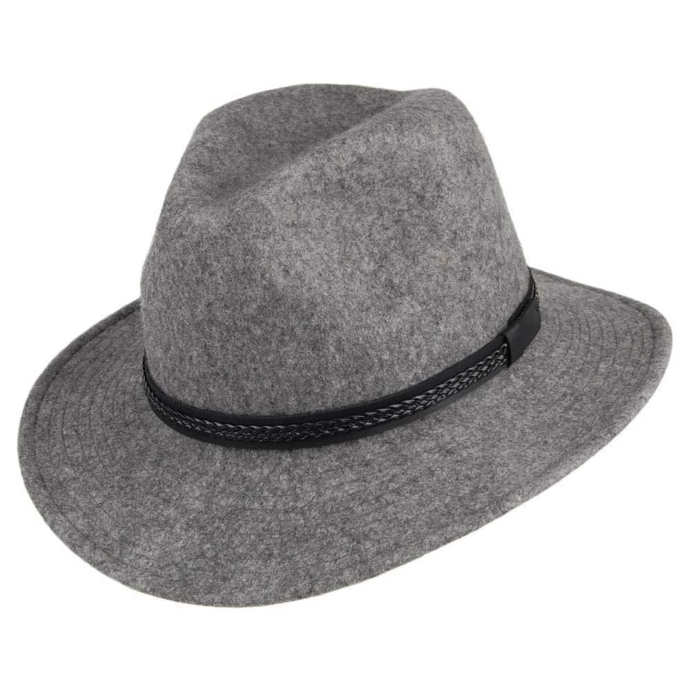 Tilley TWF1 Montana Fedora Grey Mix 7 1/4