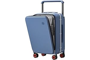 20” Luxury Mixi Carry-On Luggage – Premium PC Hardside with Aluminum Frame