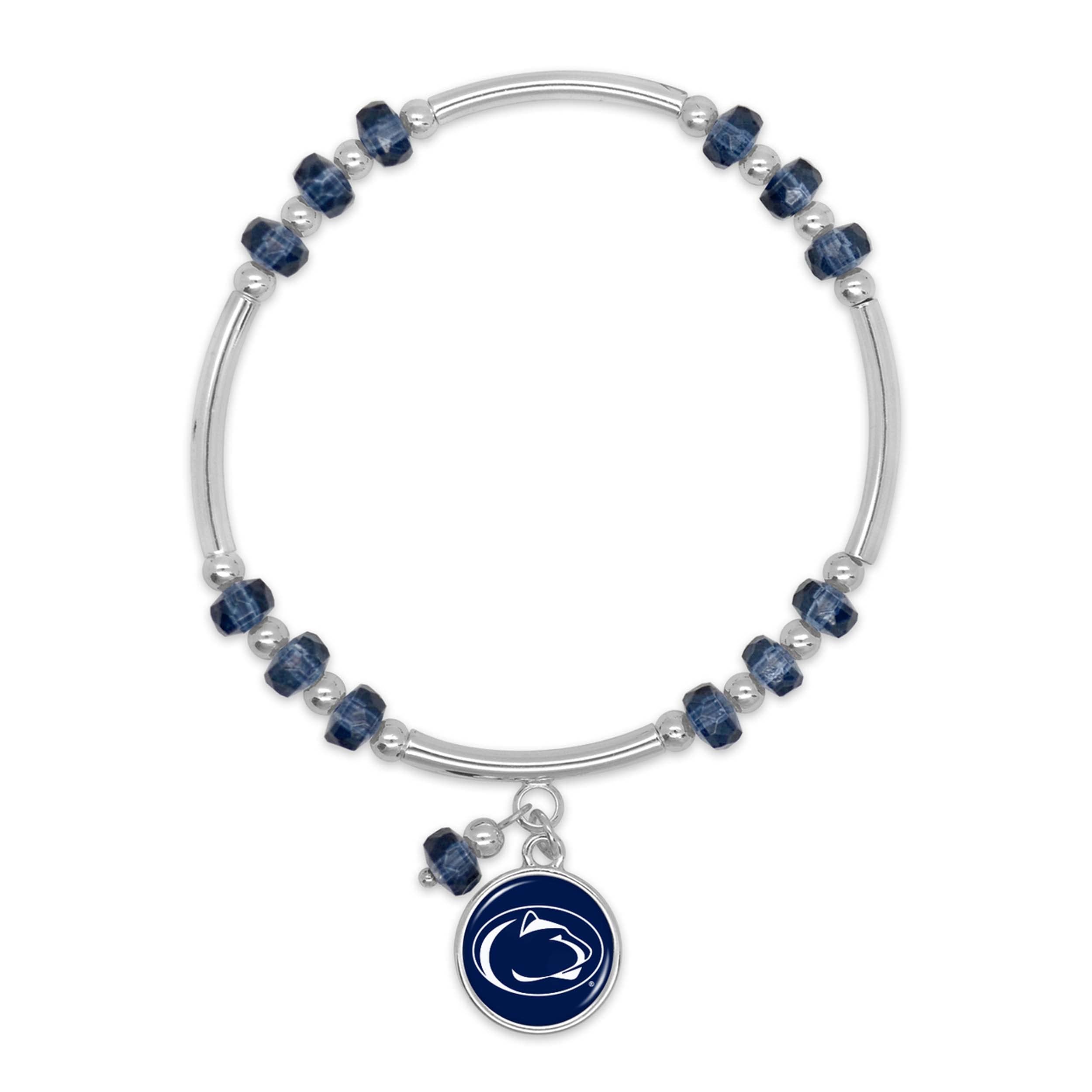 From the Heart Penn State Nittany Lions Ivy Stretch Bracelet Silver Jewelry Gift PSU