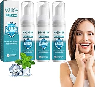 Mouthwash Whitening Toothpaste Foam, Calculus Stain Removal, Whitens Teeth Fresh Breath, Healing Mouth Ulcers, Oral Care (3PCS)