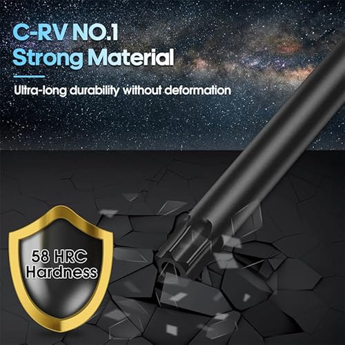 Disen 9 Pieces Torx Star Allen Wrench Set, Long Arm Star Key Set T10-T50, Chrome Vanadium Steel #TOP1