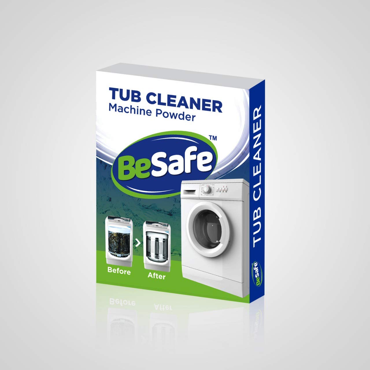 BeSafe washing machine tub cleaner powder Set of 3 Amazon.in
