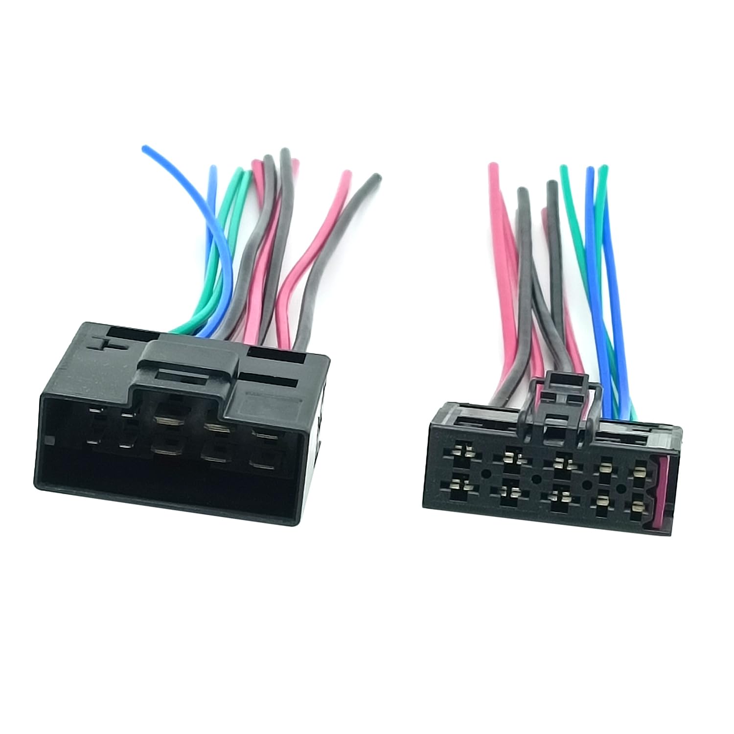7L0972762 and 8E0972710 Male Female 10 Pin Seat Plug Wiring Harness Connector for VW Audi Golf Jetta Passat