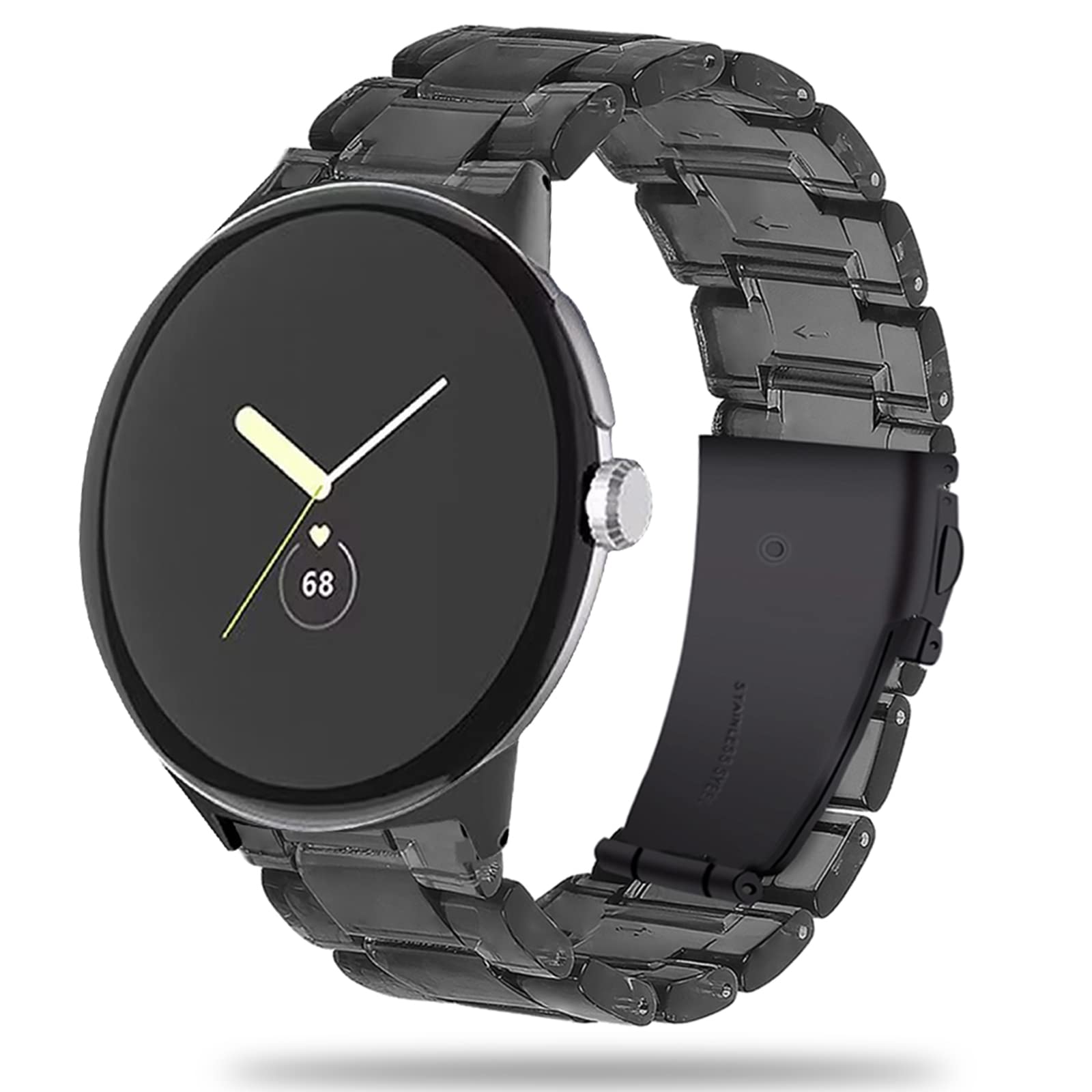 Miimall Resin Strap for Google Pixel Watch 4/3/2/1 41mm