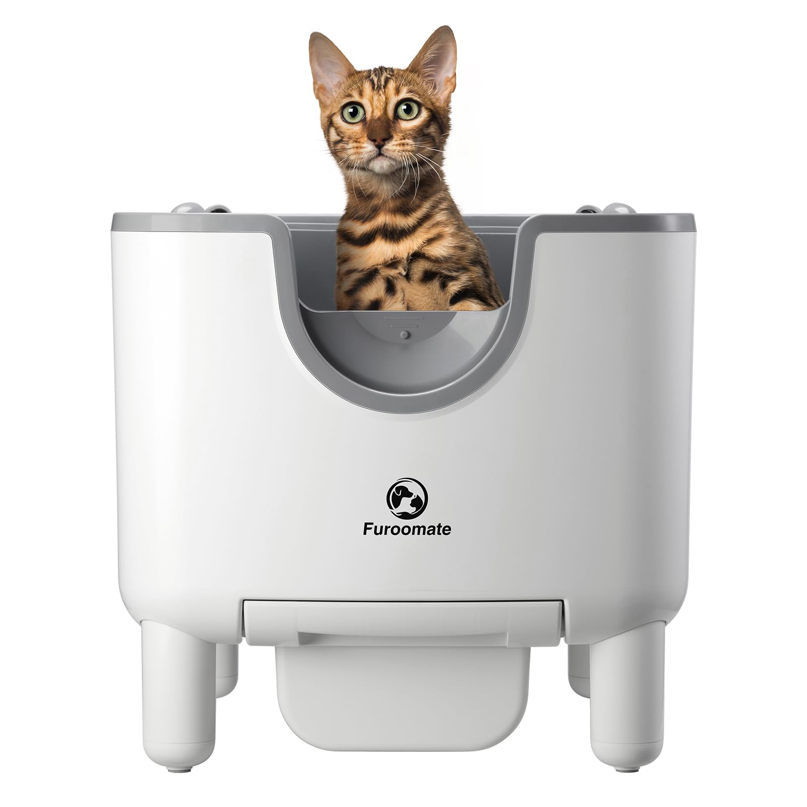 Self Cleaning Litter Box Open Top Automatic Cat Litter Box