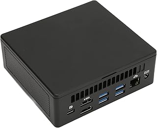 Mini PC, para Intel Iris Xe 8GB DDR4 Graphics para Intel Core I7 1165G7 Business Gaming Mini PC (Plugue dos EUA)