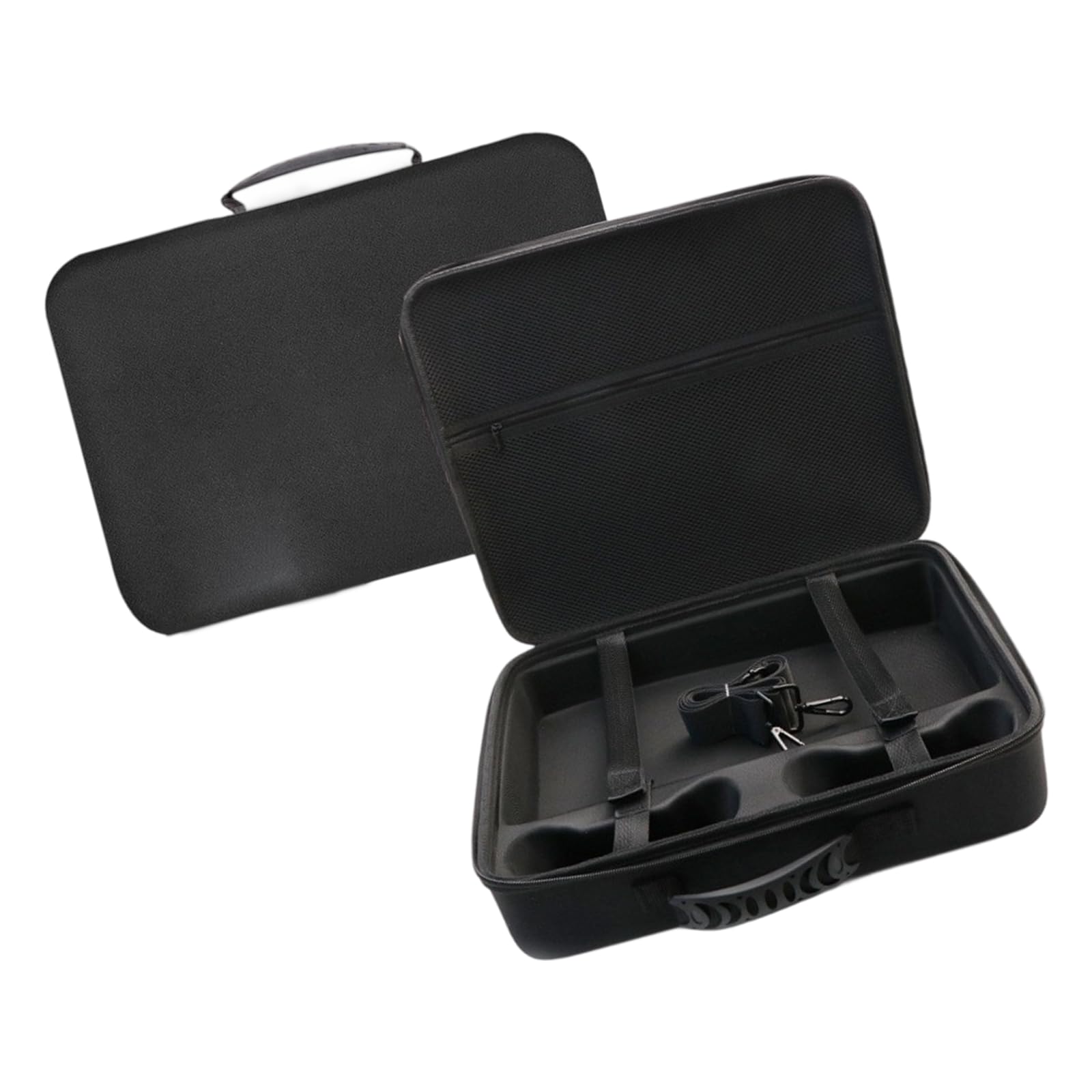 HDOYTXXM Bolsa de Almacenamiento con Correa para Hombro Estuche de Transporte Bolso Organizador de Consola de Juegos Controlador Base de Carga Disco Estuche rígido para Consola de Juegos