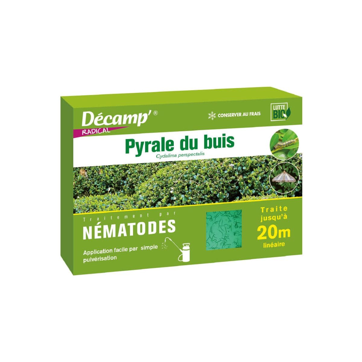 Décamp' - Nématodes contre la pyrale du buis 2x10M