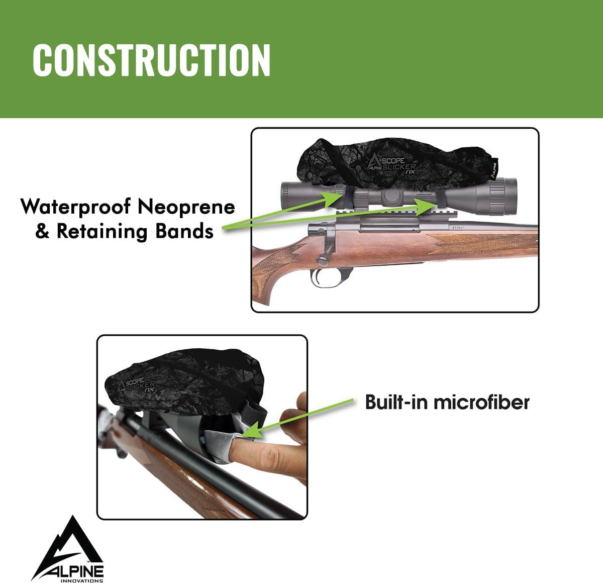 Amazon.co.jp: Alpine Innovations ScopeSlicker NXスコープカバー - L