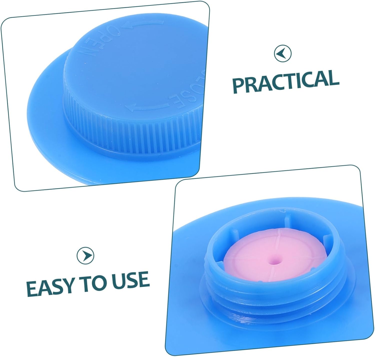 Vacuum Storage Valve Plugs and Compression Buckles, Non-leaking Airtight Storage Seal Caps, 40pcs Set for Space Saver Compression and Travel Organization