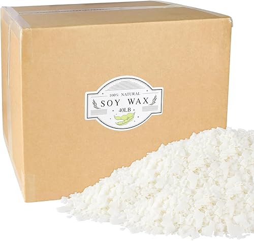 Miniatura 11 de Wfmolcand Suministros para hacer velas de cera de soja natural DIY - Hojuelas de cera de soja - Hecho de granja, sin aditivos, inofensivo y puro 2