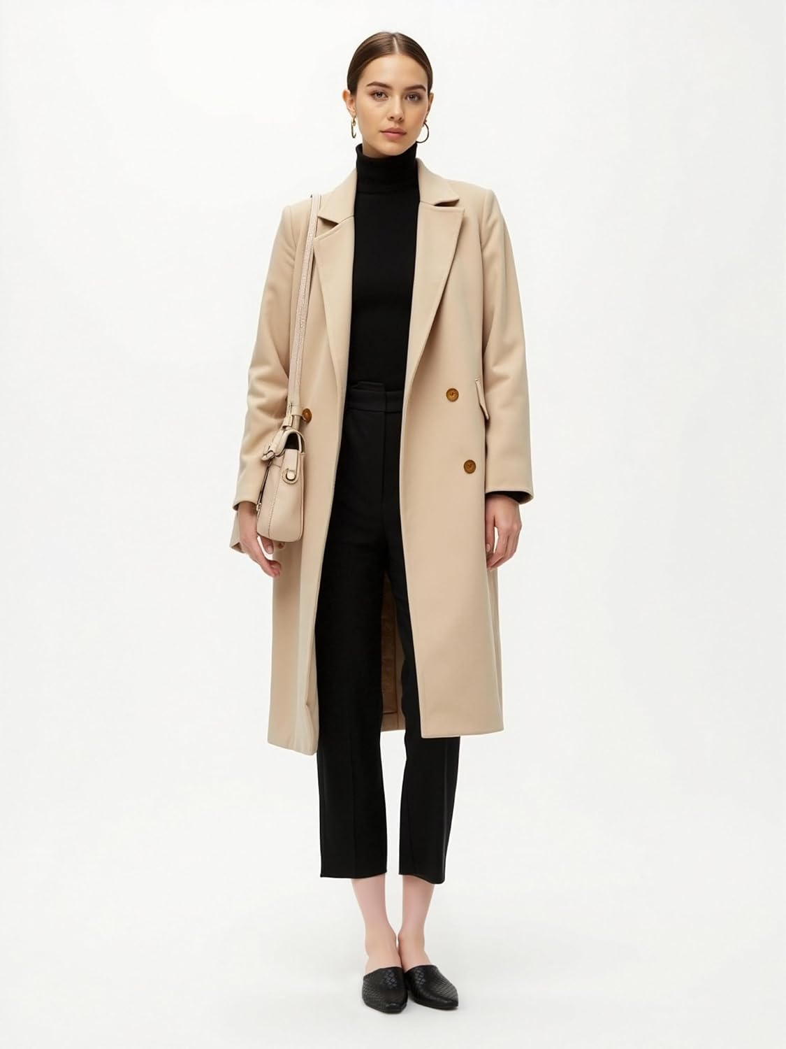 Women's Woven Mules Ladies Trendy Low Heel Slip-On Shoes Comfortable Summer Casual Slides for Women - Image 4