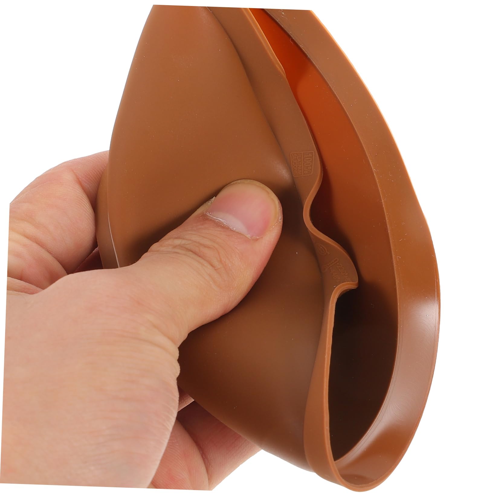 Amosfun 5 Juegos molde de chocolate cortadores de galletas cortadores galletas paleta bricolaje dulce moldeador moldes de helado cromo tapa moldes de silicona moldes de huevo gel de sílice