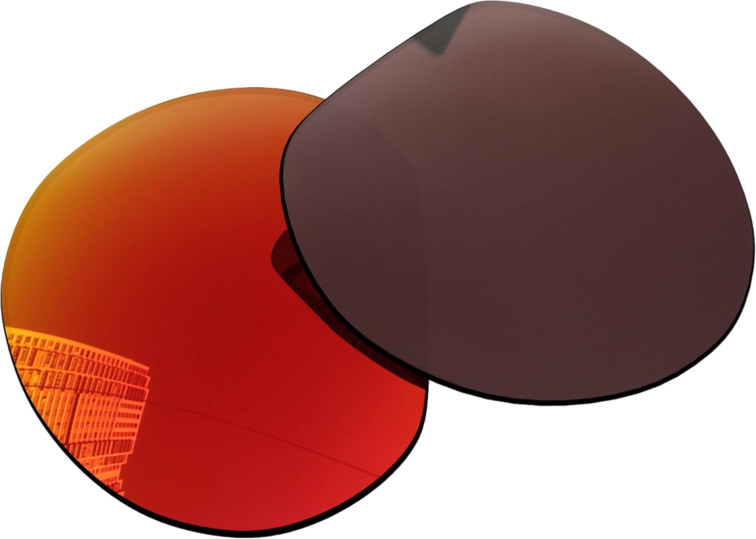 Acefrog 4 Pairs Polarized Replacement Lenses for Oakley Meta HSTN (OW8002) 51mm AI Glasses Sunglasses, Shatterproof, Anti-scratch, Perfectly Fit, Value Pack