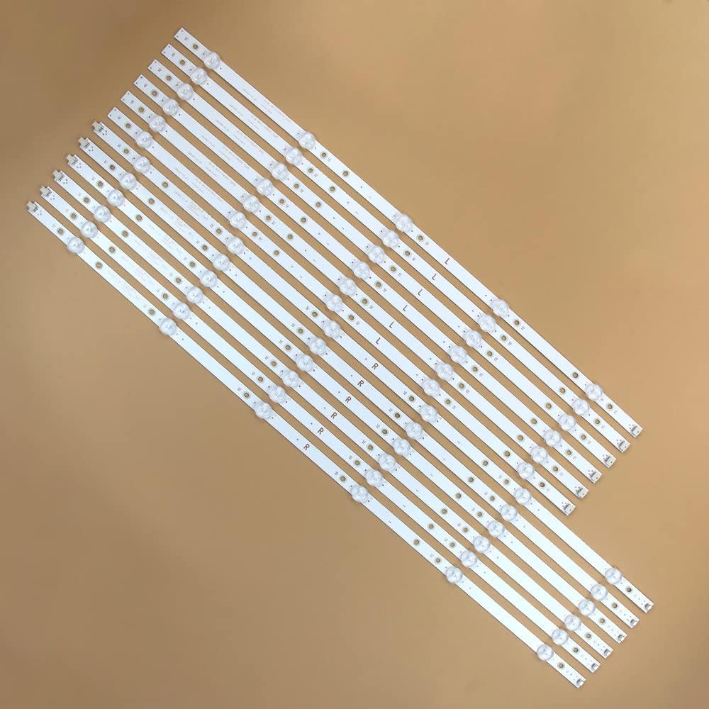 E4SW6518RKU E4ST6519RKU NS65DF710NA21 TPT650J1-QUBF90K 65PUS6504 12 Pieces Led Backlight Strip for LB65065 65 inch TV