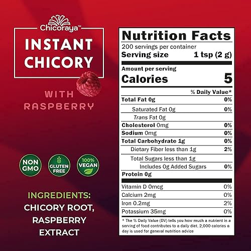 Miniatura 2 de CHICORAYA & BARLEE - Café instantáneo de achicoria (paquete de 2, 21.15 onzas), lo mejor para descafeinado y dieta, mezcla de bebidas keto y