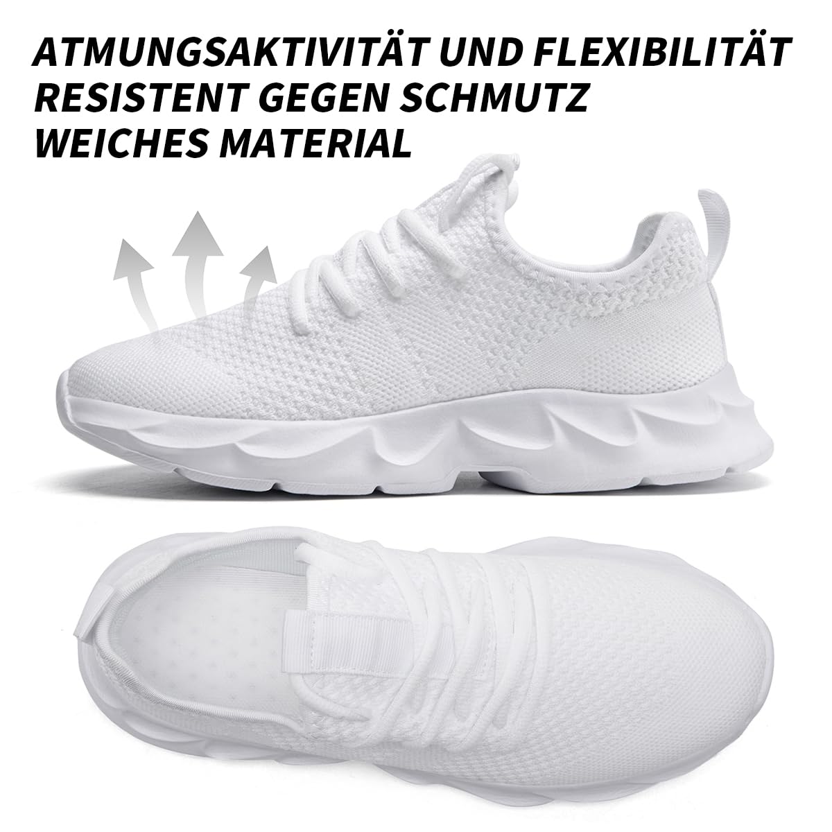 Scarpe da Ginnastica Uomo Sneakers Corsa Camminata Casual Jogging Trekking Tennis Outdoor Comode Leggere Traspiranti