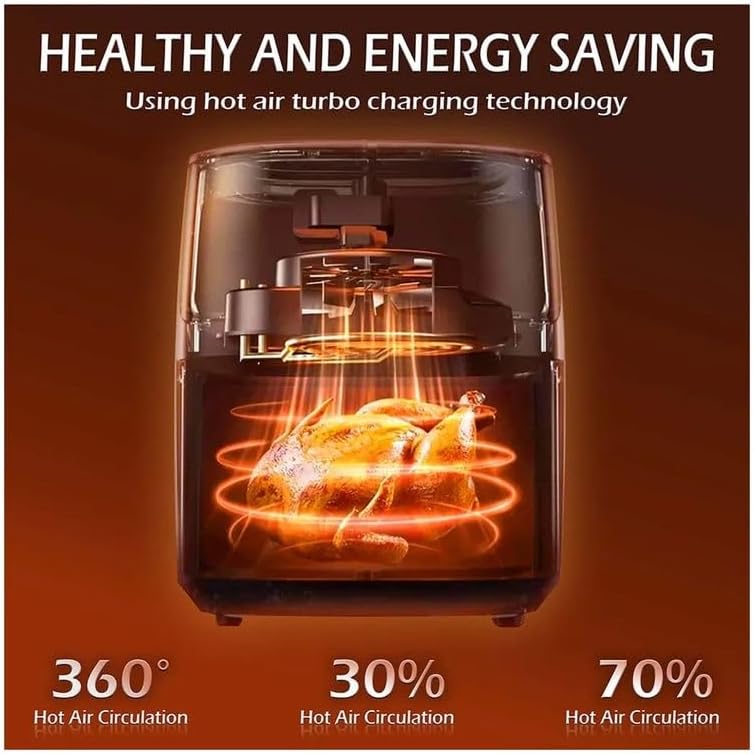 الاحترافي - قلاية دوتس الهوائية المزودة بوظائف طهي متعددة الوظ... - view 3