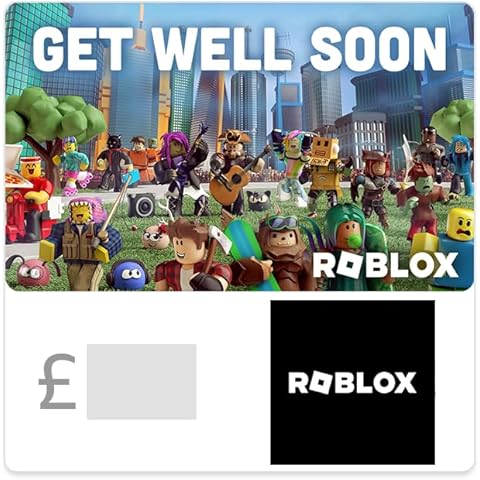 Roblox Gift Card for Get Well Soon Cover