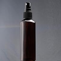 Vista 5 de SEVENHEAD Botella atomizadora de aceite esencial de plástico de 2.0 fl oz, 2 onzas, tres colores, transparente, blanco, ámbar, botella pequeña