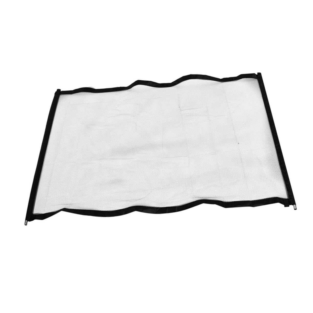 FONDOTIN Pet Fences for Dogs Outside Door Mesh Gate Doggy Mesh Cloth Gate Pets Cloth Gate