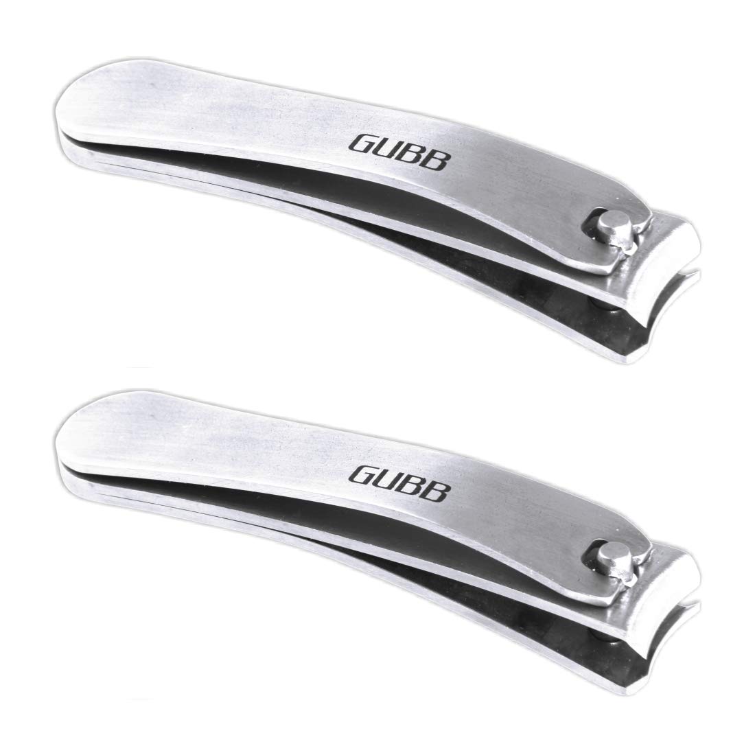 GUBB Curved Nail Clipper For Men & Women | Stainless Steel Nail Cutter Pack of 2-image-26