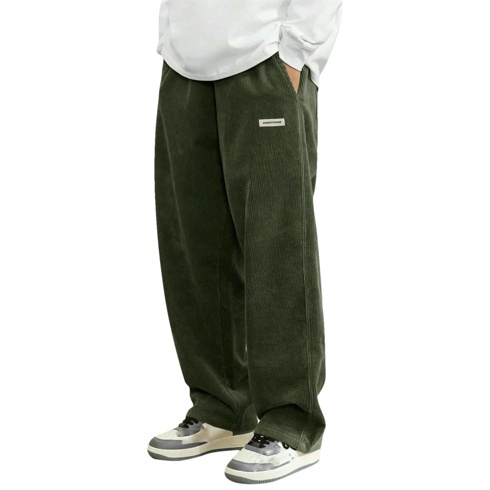 Pantaloni da jogging da uomo, per primavera, autunno, per il tempo libero, per l'inverno