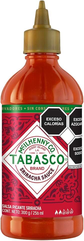 Molho de Pimenta Sriracha Tabasco Squeeze 256ml