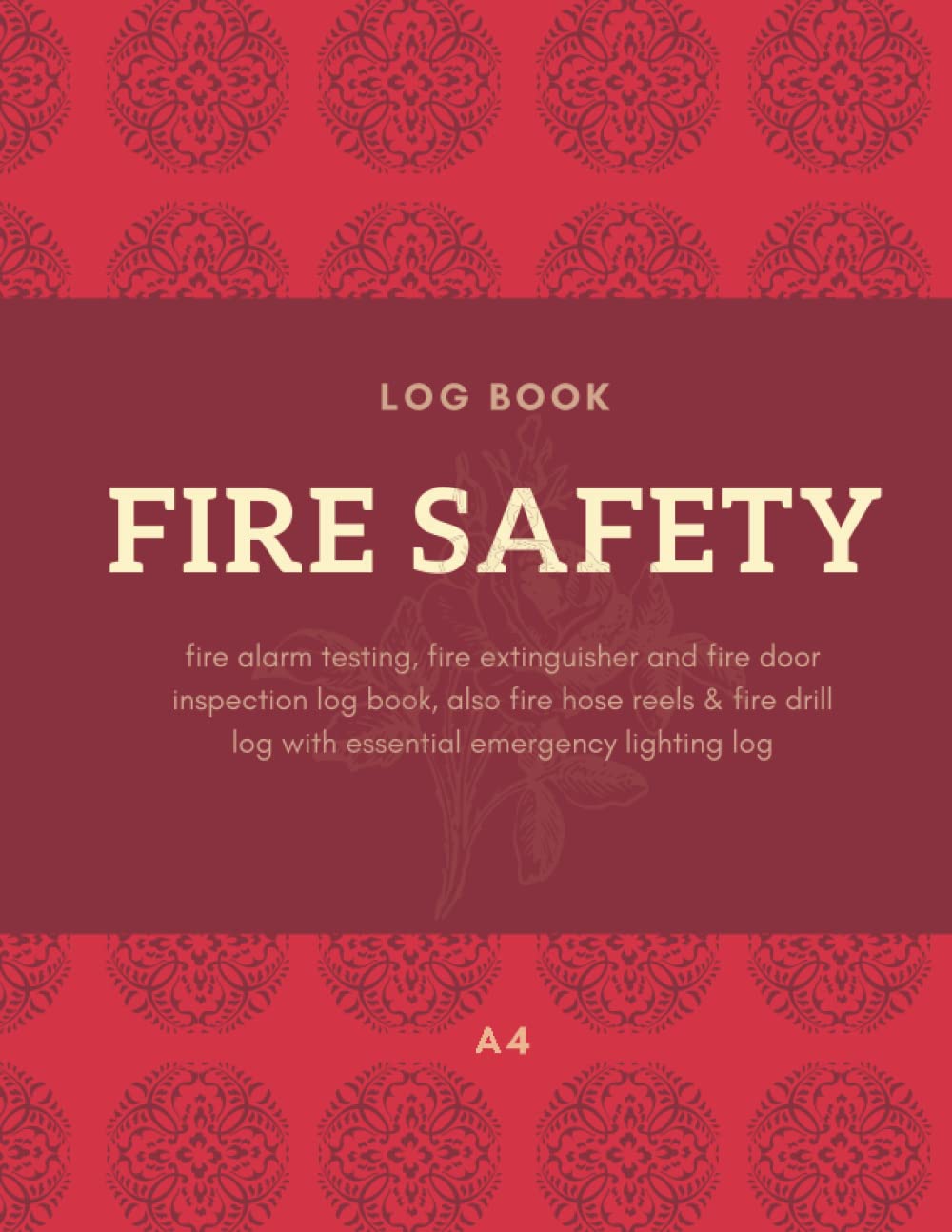 Buy Fire Safety Log Book Fire Safety Control Risk sment A4 Record Book