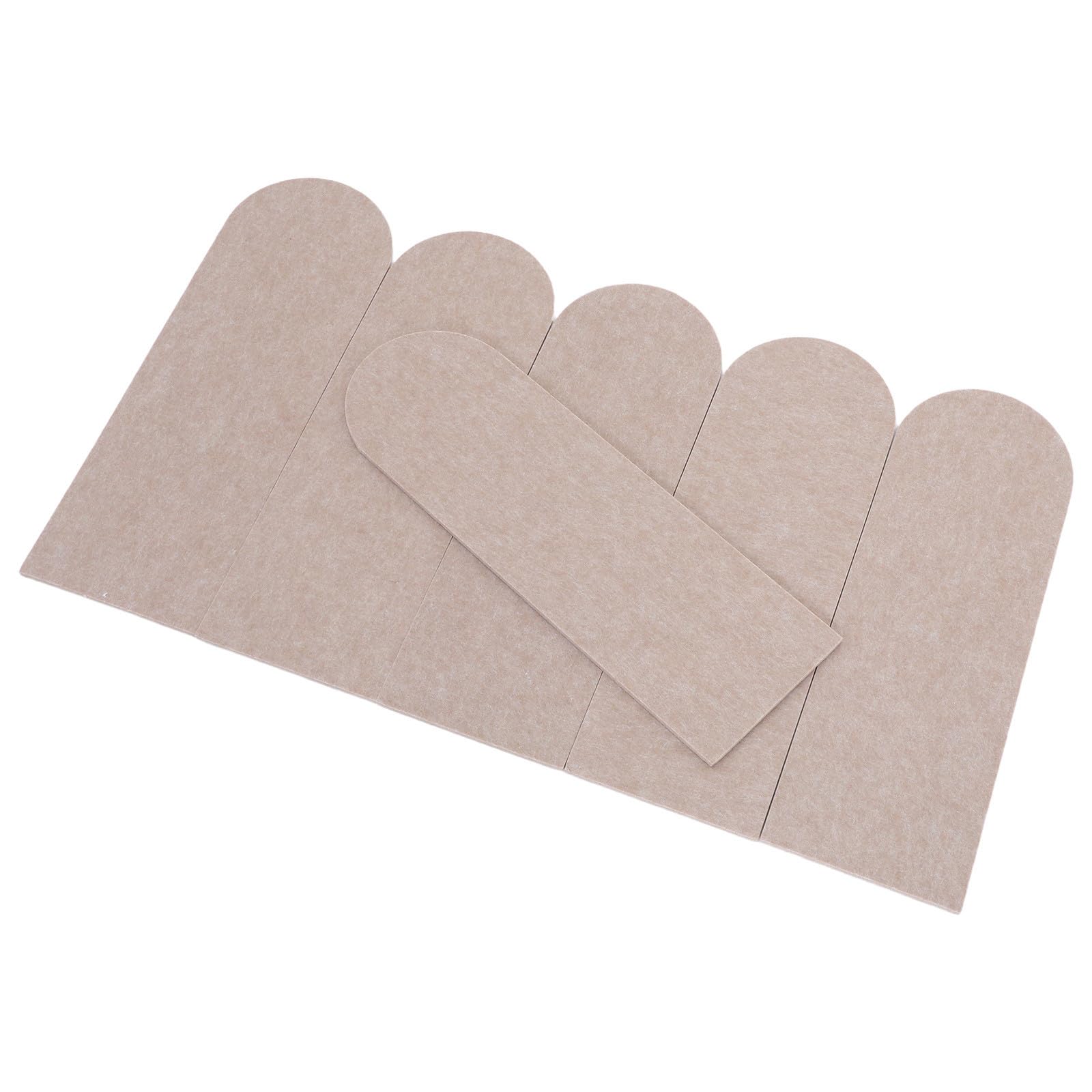Panel de Pared Autoadhesivo 6 Piezas con Acolchado 3D, Felpa