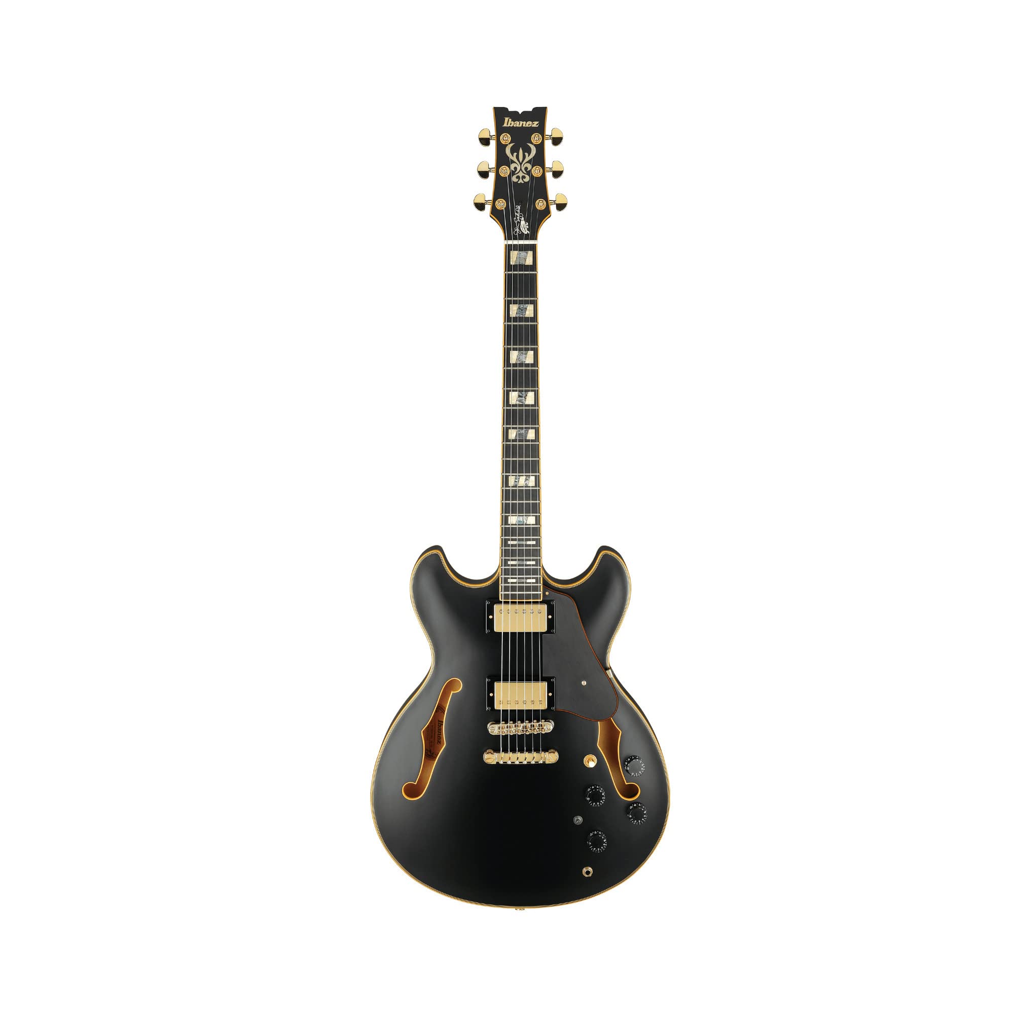 Ibanez John Scofield JSM20-BKL Black Low Gloss - Chitarra semiacustica