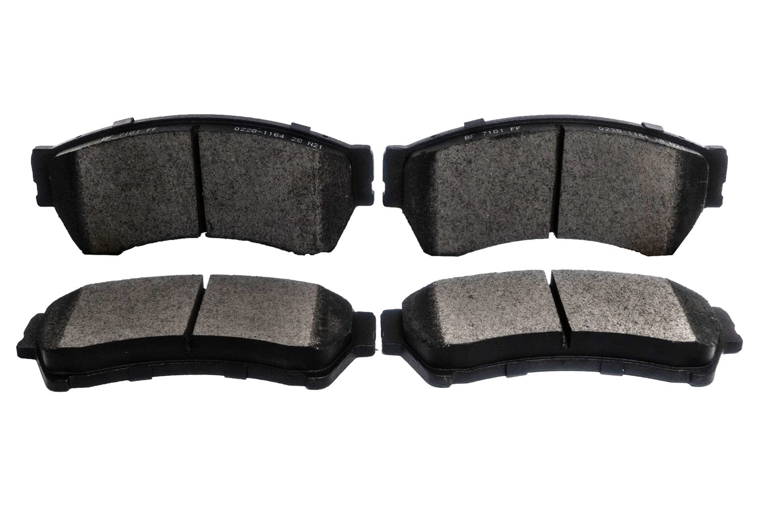 Ceramic Front Brake Pads D1164 Replacement For LINCOLN MKZ 2007-2012 MAZDA 6 2006-2013
