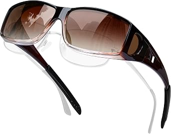 Fit Over Glasses Sunglasses Polarized Men UV400 Sport Shades