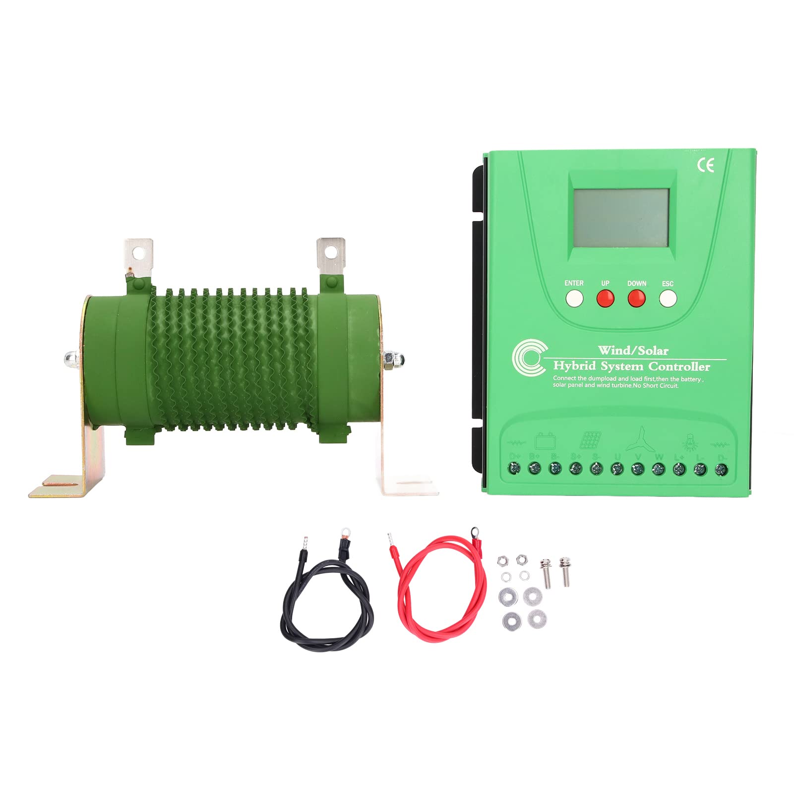 Fafeicy Wind-Solar-Hybrid-Laderegler GPI-48280 – 24/48 V, MPPT-Boost, LCD, PWM-Lüftersteuerung – Für Inselanlagen & Hybrid-Beleuchtung