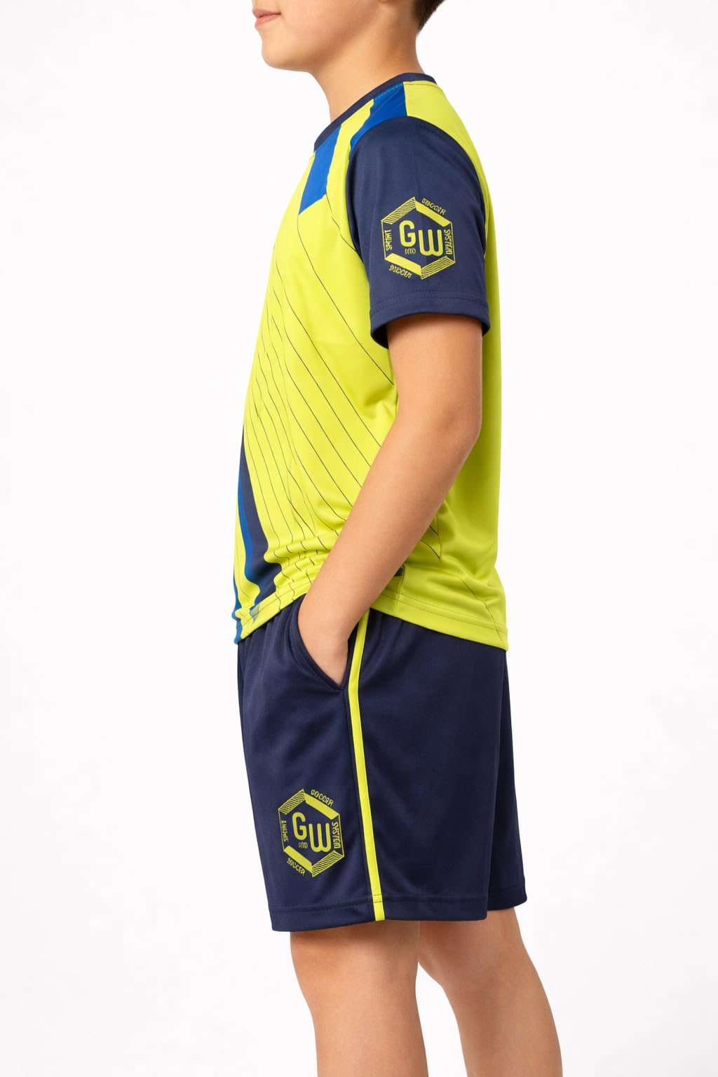 Conjunto Deportivo Niño de 3 piezas, Chándal, 2 Camiseta Manga Corta y 1 Pantalón Corto - De 6 hasta 14 años