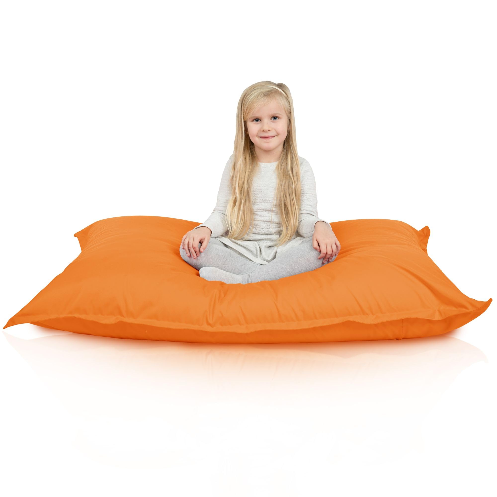 Confort Assise Maximal Pouf XXL Extérieur/Intérieur Orange Confort Assise Maximal Pouf XXL Extérieur/Intérieur Orange