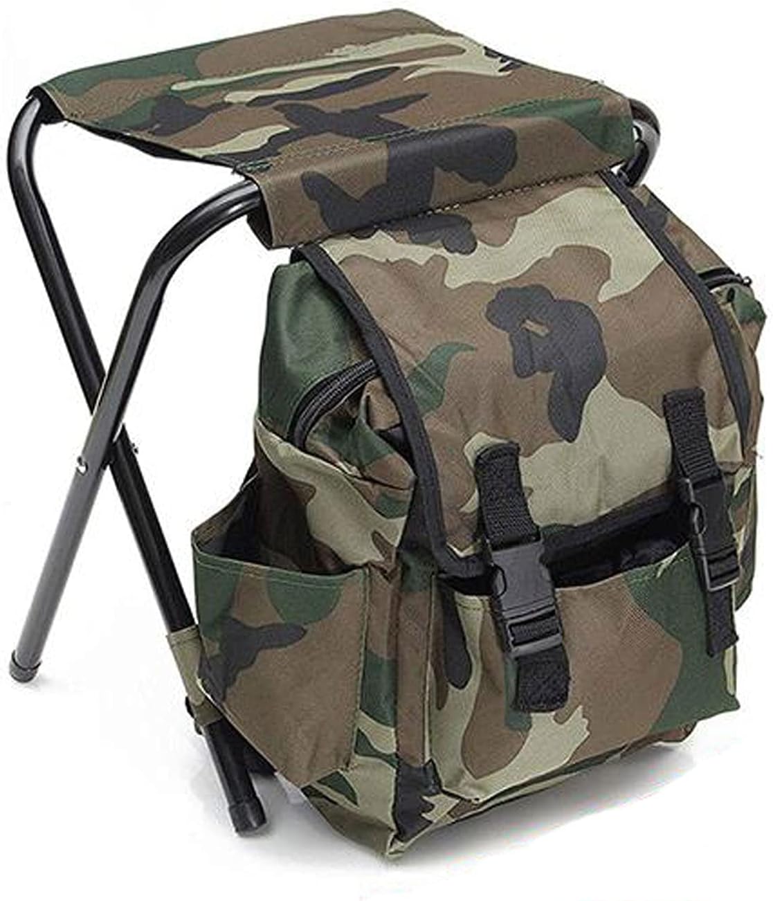 Outdoor Folding Stool Ultra-Light Backpack Folding Stool Portable Outdoor Folding Stool Chair with Bag Lightweight Fishing Stool Hiking Camping