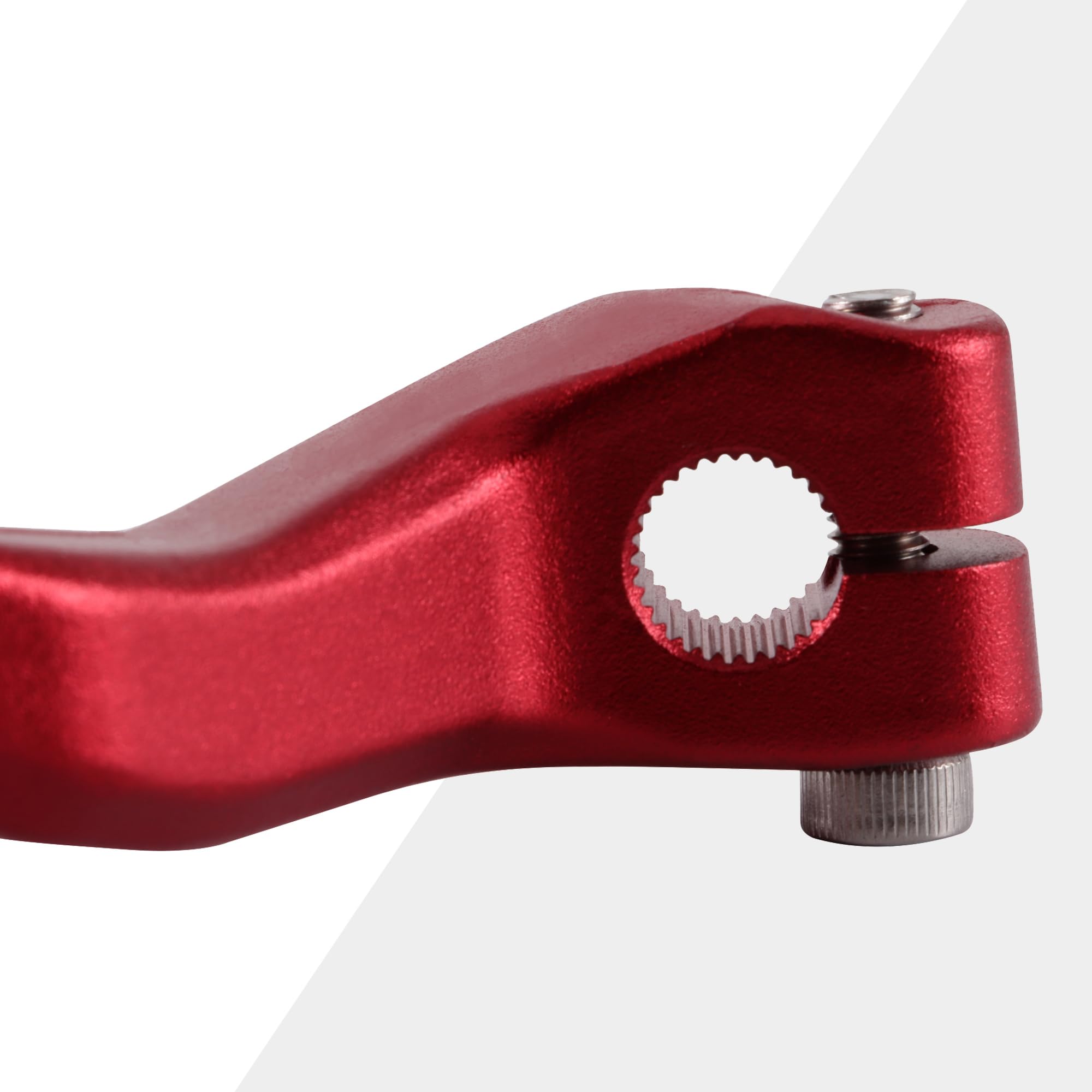 GOOFIT Rouge Alliage d'aluminium Leviers Sélecteurs de Vitesse Remplacement pour Cb250 Motocross Bike ATV Dirt Pit Bike