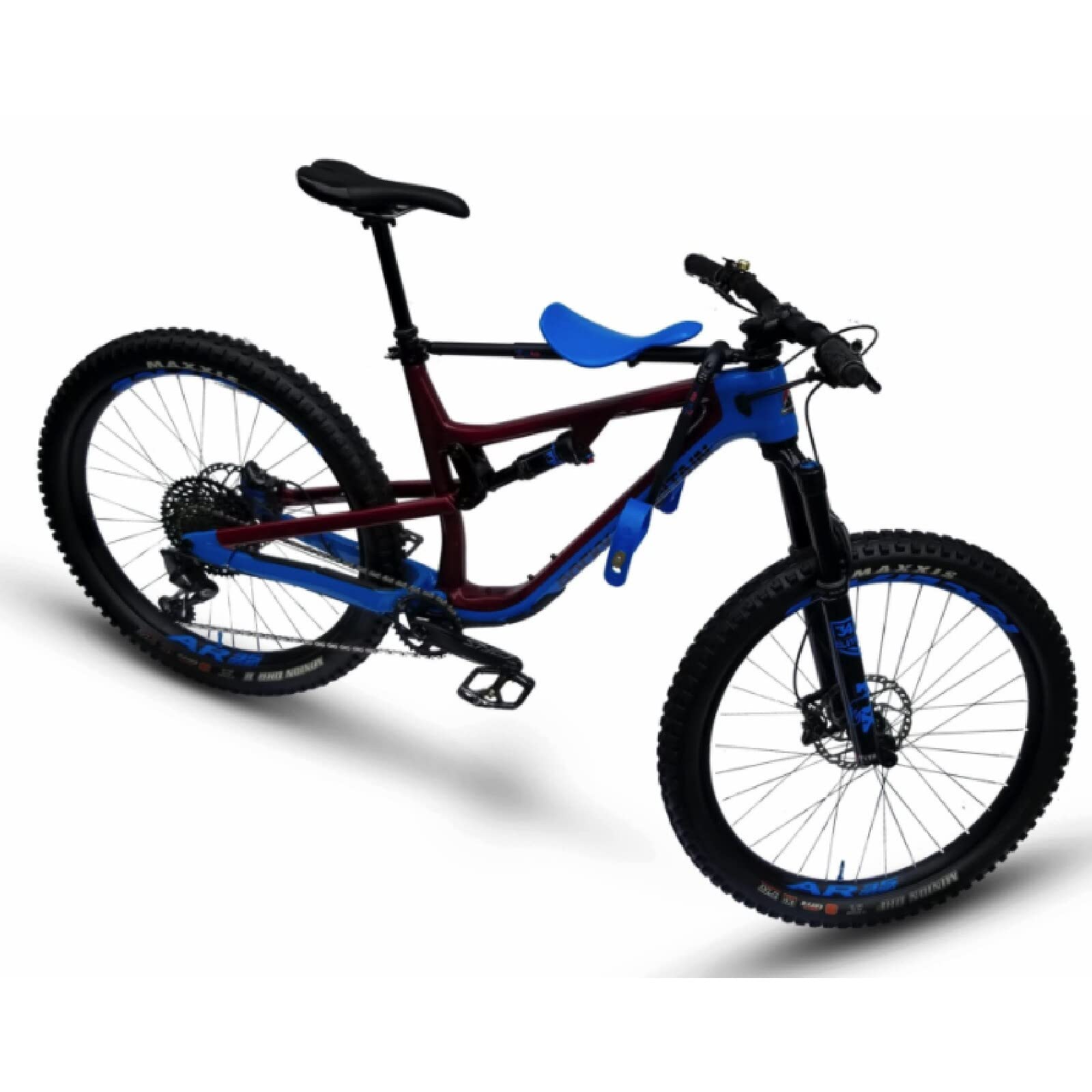 MAC RIDE Kinderzitje, fiets/mountainbike, volwassenen, uniseks, blauw, één Sport & outdoor