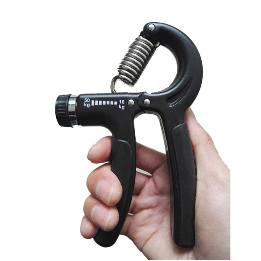Hand Exerciser, Ihrkleid Feather Grip Hand Gripper Hand Gripper Adjustable Resistance Range 22 to 110lb (50kg), Wrist, Forearm Strength Training Hand Grip Exerciser Heavy Grips