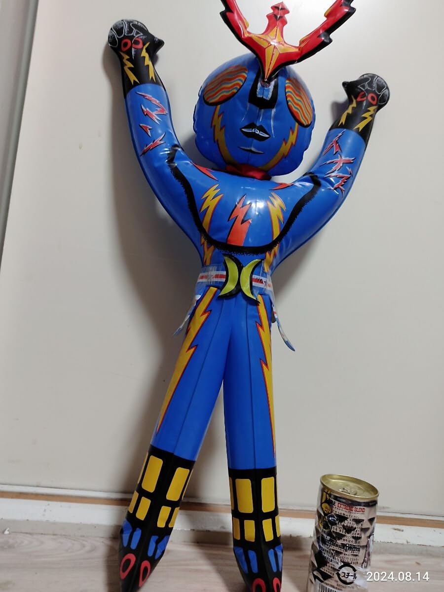 Amazon.co.jp: 昭和レトロ 当時物 イナズマン パチ 空気ビニール空ビ