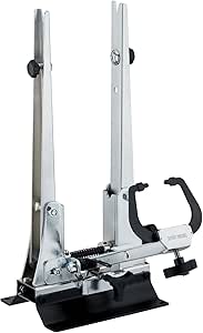 3min19sec Zentrierständer Fahrrad - 26" bis 29" Zoll - stufenlose Einstellung bis 180 mm Einbaubreite - Präzises Fahrrad Werkzeug fürs Laufrad zentrieren I Wheel Truing Stand