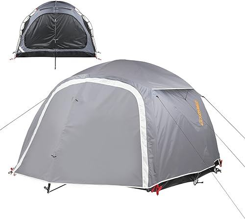 EchoSmile Tiendas de campaña para camping, tienda impermeable a prueba de viento con múltiples postes, tienda de campaña de cúpula amplia para 3-5